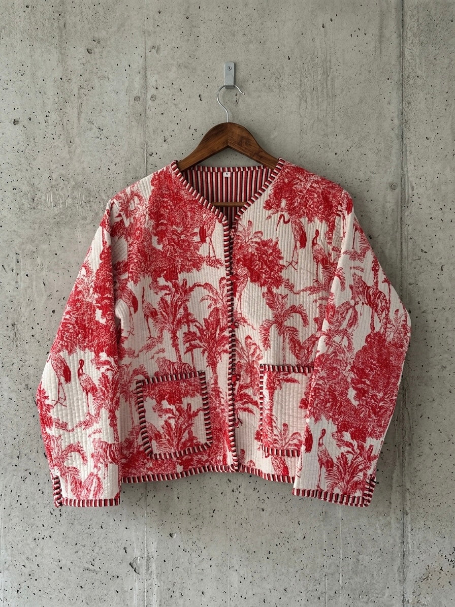 The Red Tiger Quilted Jacket