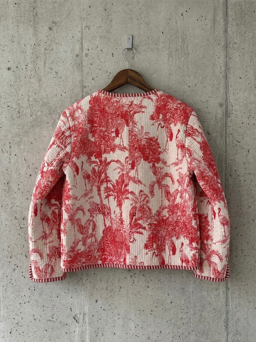 The Red Tiger Quilted Jacket