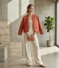 The Marigold Garden Quilted Jacket