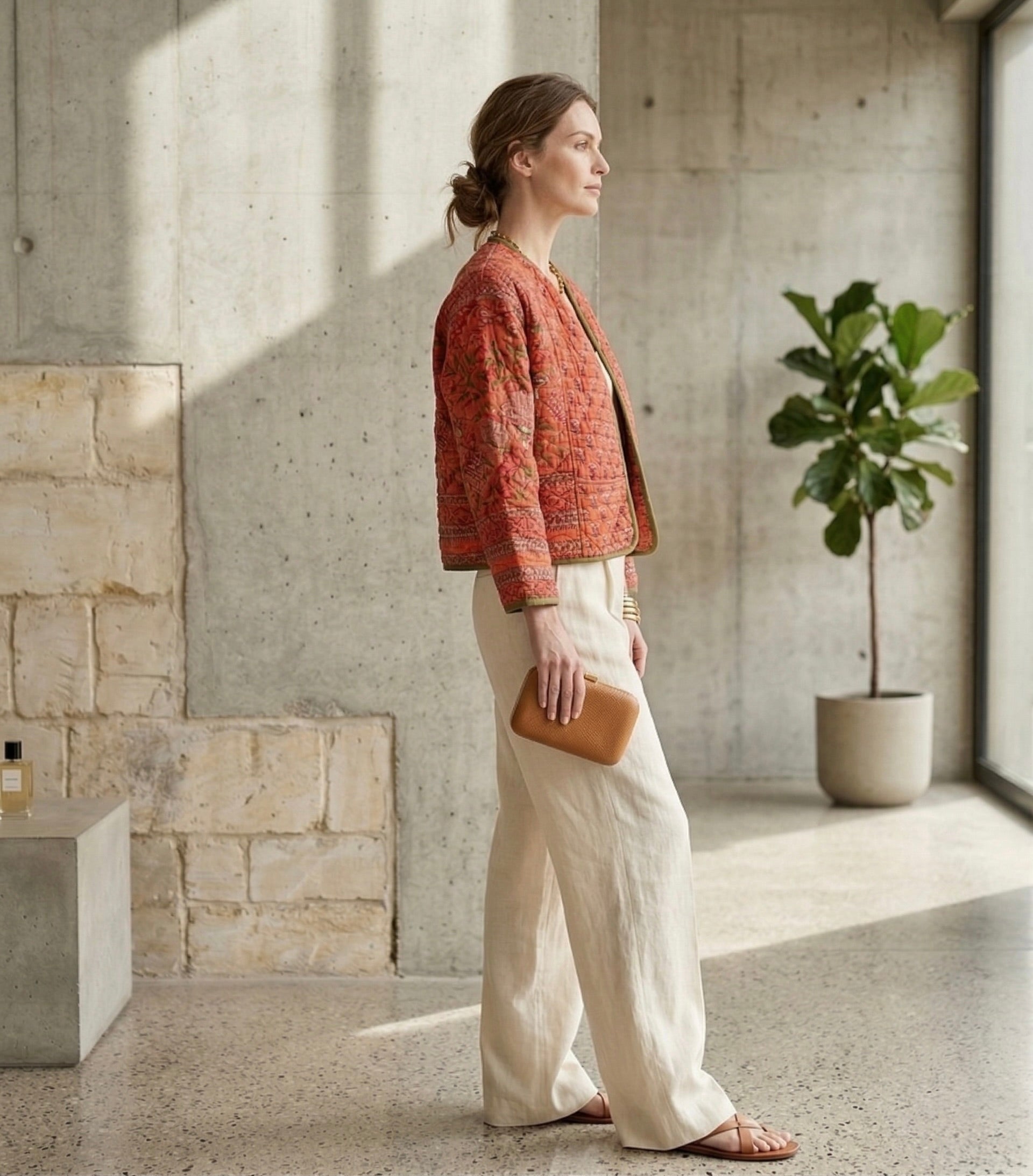 The Marigold Garden Quilted Jacket