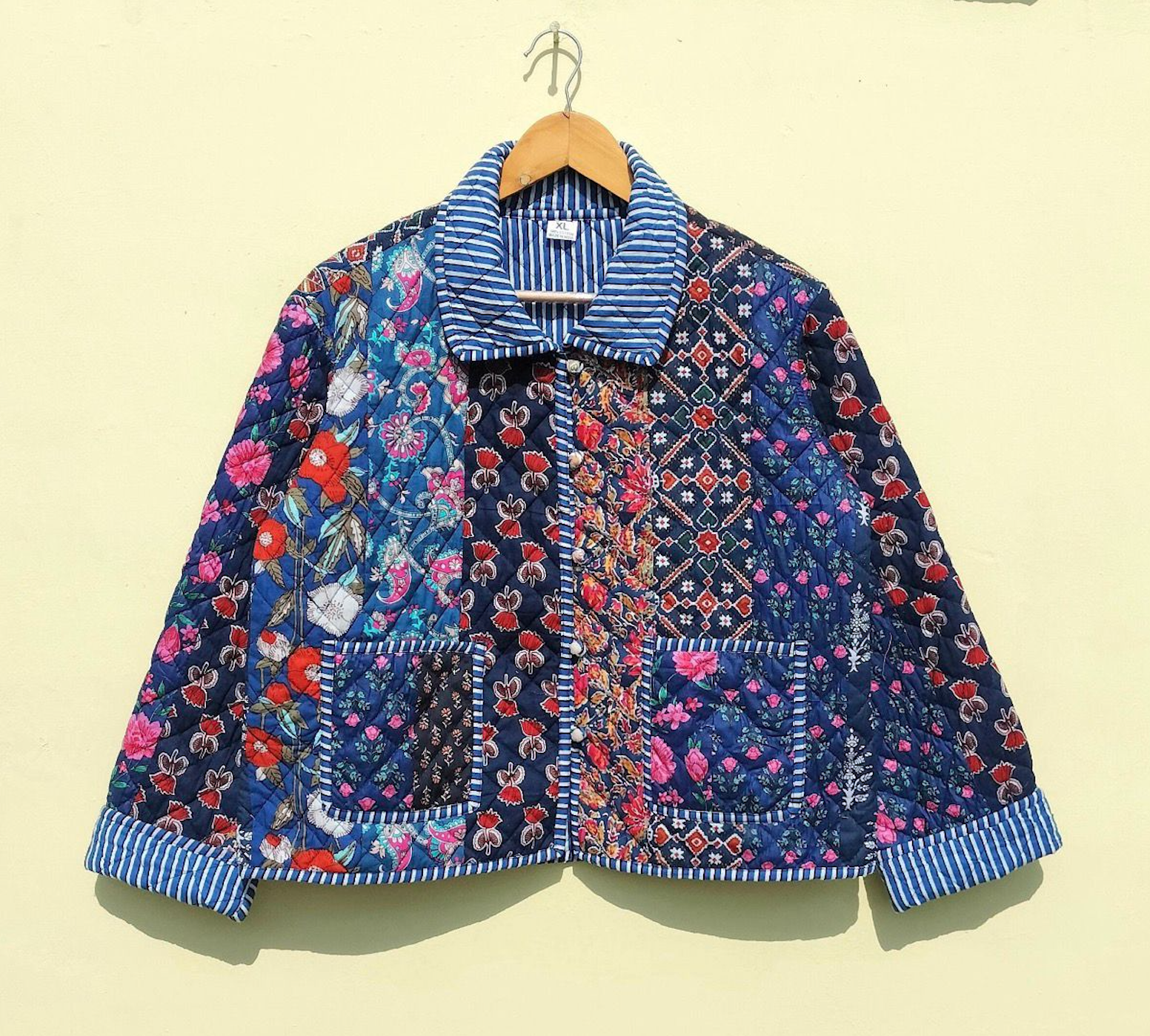 The Midnight Indigo Patchwork Jacket